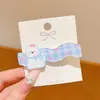 Grampo de Cabelo Menina Animal Pequeno com Tira Ondulada Ins Fofo Franja Lateral Menina Desenho Animado Bico de Pato Headwear Grampo Acessórios de Cabelo