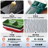 Prato Retangular Compartimentado Xiangyuanmei de Melamina para Lanches, Uso Comercial em Hot Pot, Buffet, Churrasco, Sashimi