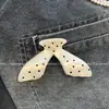Pinza para el pelo grande y moderna para mujer, elegante y sofisticada, pinza para el pelo exquisita, pinza de tiburón simple para primavera-verano
