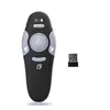 Caneta de Virar Página para PPT Sem Fio 2.4g Caneta Chicote Laser Eletrônica USB Demonstrador Laser Caneta de Virar Página com Projeção