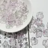 Pétalos de Flor Glaseados de Rododendro Rizado Accesorios para Joyería DIY 20*20 Pasador de Estilo Antiguo Hecho a Mano Materiales para Tocados Venta al por Mayor