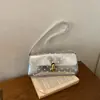 Bolsa de Ombro Feminina Tendência Verão 2026, Nova Bolsa de Ombro Simples e Estilosa, Bolsa Casual de Moda com Design de Nicho