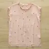 2026 Verão Novo Estilo Bordado Artístico Pontos Coloridos Camisa Top de Cardigan Feminino Dupla Camada de Gaze Atacado