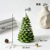 Velas Criativas Personalizadas em Formato de Árvore de Natal, Velas Perfumadas, Decorações de Atmosfera Natalina, Presentes de Feriado, Rena, Gnomo