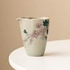 Taza de Feria de Cerámica Pura Flor de Magnolia de Alcanfor Pintada a Mano Taza de Mar de Té Creativa para el Hogar Divisor de Té Juego de Té Kung Fu Taza Uniforme