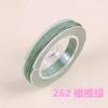 No. 72 hilo de jade trenzado cuerda de mano manual cuerda trenzada pulsera de cuerda cuerda trenzada cuerda de línea roja línea para colgante material diy