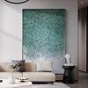 Pintura Decorativa de Pared para Fondo de Sofá de Piso a Techo, Pintura Decorativa Abstracta de Cielo Estrellado para Sala de Estar, Arte de Pared de Alta Gama para Vestíbulo