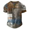 Camisa Polo Masculina Respirável de Verão para Uso Externo Casual Esportiva Manga Curta com Design em V Top de Moda Diária para Uso Externo