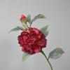Flores Artificiais Atacado para Decoração de Casa, Flores de Seda de Peônia de Alta Qualidade, Flores Artificiais para Casamento de Hotel, Peônias Grandes