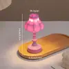 Lámpara de Mesa Pequeña Creativa Retro Luz de Noche de Mesita de Noche de Dormitorio Lámpara de Mesa Pequeña de Escritorio Luz Ambiental Decorativa Regalo de Cumpleaños