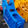 Martillo hidráulico para excavadoras, perforación de roca en minería, demolición y rompimiento de piedra. Compatible con varios tonelajes de excavadora