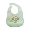Babadores de Silicone para Crianças de Grau Alimentício, Chupetas de Silicone em Fase de Vapor, Fornecimento de Babadores de Silicone para Bebês, Babadores em Atacado