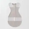 Saco de dormir reclinable con estampado espacial para bebé, manta anti-patadas para recién nacidos, saco de dormir delgado de malla transpirable con piernas envueltas para primavera y verano