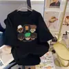 Camiseta de Manga Corta Estilo Coreano de Dibujos Animados Snoopy, Atuendo Unisex para Pareja, Top Versátil de Moda Elegante, Transpirable