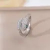 [Cobre Incrustado com Zircônio] Colar, Anel, Pulseira Populares Transfronteiriços em Formato de Cobra, Moda Personalizada de Nicho Acessível em Aço Inoxidável Joias de Luxo