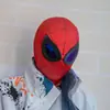 Cosplay de Spiderman para Halloween Transfronterizo Estilo Tiktok Máscara Divertida para Adultos Casco de Spiderman
