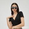 Gafas de Sol de Moda de Alta Gama Cuadradas de Montura Completa Incrustadas de Diamantes para Fiesta Ropa de Moda para Fiesta Gafas de Sol para Hombres y Mujeres 2024
