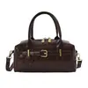 2026 Nuevo Bolso Boston de Almohada de Gama Alta para Mujer con Hebilla de Cuero Diseño de Nicho Versátil Ligero Lujo Bolso Cruzado de Mano