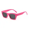 Gafas Jamie L1325 de Montura Cuadrada, Gafas de Sol de Plástico Elegantes y Versátiles, Gafas de Sol de Moda para Viajes y Fotografía Callejera