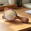 Nuevo Peine de Masaje para Niños con Forma de Oso Cepillo para el Cabello 8602 Peine Elástico Lacado para Niños Peine Alisador para el Cabello Peine Pequeño