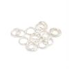 200 Piezas/Paquete, Anillo Cerrado Electroplateado Listo para Usar, Anillo de Hierro que Conserva el Color, Anillo Abierto Hecho a Mano para DIY, Accesorios de Joyería de Círculo Único