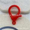 Llavero acrílico con cierre de langosta de plástico de color, hebilla de cadena para mascarilla, bolso de bricolaje, juguete, accesorios de joyería.