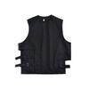 Chaleco Redondo de Verano 2026 Estilo Hong Kong Chaleco Casual de Moda sin Mangas Chaleco Holgado Estilo Harajuku Juvenil para Ropa de Exterior