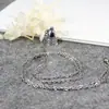 DIY Hecho a Mano Creativo Tapa de Rosca Botella de Perfume Aromaterapia Colgante Botella de Relleno de Aceite Esencial Collar de Botella de Vidrio Llavero