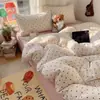 Juego de Ropa de Cama de Seda Helada Fresca Nuevo de Verano 2026, Tacto Frío para Dormitorio Estudiantil, Sábana, Protector de Colchón, Funda de Edredón, Seda Helada de Verano