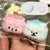 Molde Creativo de Cangrejo Squishy Muñeco de Dibujos Animados para Alivio del Estrés Molde de Silicona con Nariz Pequeña Squishy para DIY