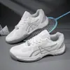 Zapatos de Bádminton para Hombre y Mujer Profesionales de Tenis Antideslizantes Transpirables Zapatos Deportivos de Malla Ligeros Estilo Pareja Zapatos Deportivos Absorción de Impactos