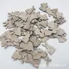Produtos Transfronteiriços Decoração de Páscoa Peças de Madeira em Formato de Coelho DIY Artesanato de Madeira Feito à Mão