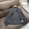 Chaqueta de hombre de una sola capa, impermeable, cortavientos, resistente al desgaste, elástica, tipo softshell para exteriores, con cuello alto 13091