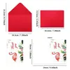 Novos produtos transfronteiriços: Cartões de Agradecimento de Ação de Graças, Desejos de Aniversário, Cartões para Envelope de Casamento, Conjunto de Cartões de Agradecimento com Texto Caloroso, Personalizável