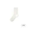 Calcetines blancos para mujer para verano, finos, cómodos, transpirables, de media pantorrilla, 2026 nuevo popular estilo ballet, calcetines apilados sin costuras