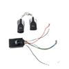 Interruptor de llave de control remoto para patinete eléctrico plegable Hilop, dispositivo antirrobo, alarma, cerradura de coche con control remoto Continental