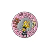Broche de Letra de Personaje de Dibujos Animados Nuevo Producto Transfronterizo Insignia Divertida Linda Personalizada de Calavera Gato Animal para Traje
