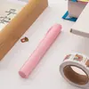 Tesoura Tipo Caneta Papelaria Criativa Mini Dobrável Tesoura de Arte para Estudante Tipo Caneta Tipo Tampa Tesoura de Corte de Papel para Estudante