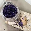 Color sólido punto de onda material de lentejuelas para arte de uñas antiguo mini ultradelgado 1MM redondo uña DIY pegatinas para uñas joyería