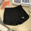Pantalones Casuales Rectos Sueltos Estilo Hong Kong 2025 para Mujer, Altos y Elegantes, Shorts Deportivos Juveniles y Modernos