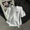 Camiseta Curta Estilo Japonês Fofa e Divertida com Estampa de Gatinho, Nicho para Mulheres, Top Casual Soltinho de Manga Curta para o Verão, Tendência