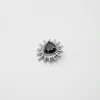 Arete de titanio F136 con forma de erizo de mar y corazón para lóbulo de la oreja, Piercing para labio de erizo de mar con rosca interna de titanio G23, Accesorio de joyería para la oreja