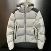 Chaqueta de Plumón con Capucha de Moda para Pareja de Invierno