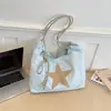 Bolsa tote de gran capacidad para mujer, nueva tendencia 2026, bolsa de hombro casual ligera de verano para la escuela y el trabajo, bolsa cruzada