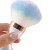Nuevo Pincel para Polvo de Uñas Hourglass Pincel Pequeño para Polvo Herramientas de Maquillaje de Belleza Pincel para Polvo de Uñas Pincel para Rubor Pincel de Maquillaje