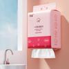 Toalla de algodón suave de belleza al por mayor de fábrica, toalla facial de doble uso, seca y húmeda, toalla facial desechable, toalla facial gruesa y extraíble