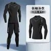 Traje de Surf Protector Solar de Secado Rápido para Hombre Transfronterizo, Ropa de Baño para Adultos de Manga Larga, Conjunto de Traje de Buceo para Jóvenes, Traje de Baño contra Medusas