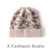 Gorro de Cachemira Cálido y Grueso para Mujer, Gorro de Punto Floral Bloque de Color, Cubrecabezas para Otoño e Invierno, Gorro con Protección para los Oídos, Gorro para Clima Frío Postparto