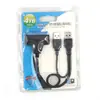 Cable Adaptador USB 3.0 a Disco Duro SATA con Lector Convertidor DC para Unidades de Estado Sólido de 2.5/3.5 pulgadas