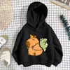 Transfronterizo 2025 Nueva Sudadera con Capucha Niños y Niñas Holgada de Manga Larga Chaqueta Delgada Primavera y Otoño Estilo Coreano Ropa Infantil Sudaderas de Moda